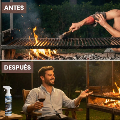 Parrilla Limpia® – No Te Quemes Más (Limpia Sola en 10 Minutos)